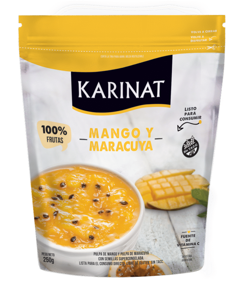 Mango - Maracuyá pulpa 250 gr