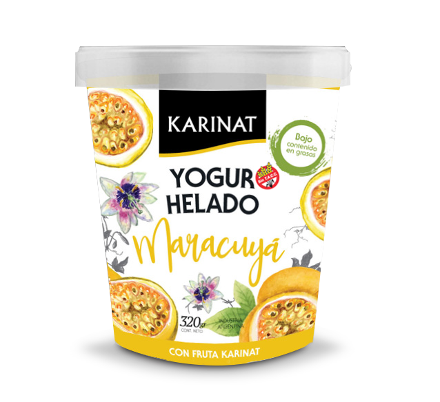 Yogur Helado Maracuyá 320 gr