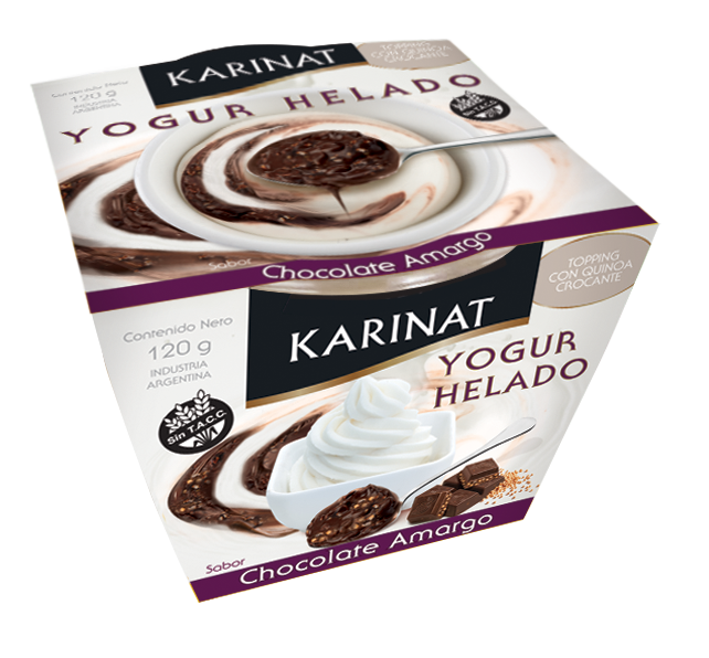 Yogur Helado Chocolate Amargo 120 gr