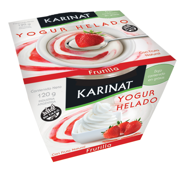 Yogur Helado Frutilla 120 gr