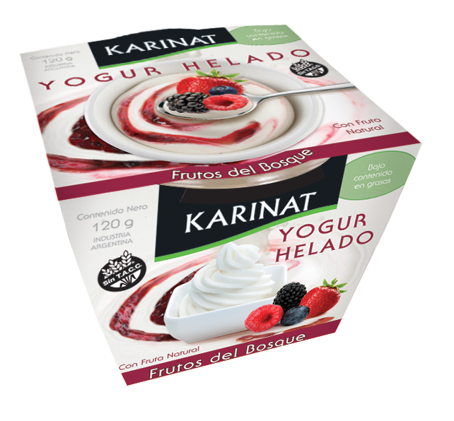 Yogur Helado Frutos del Bosque 120 gr