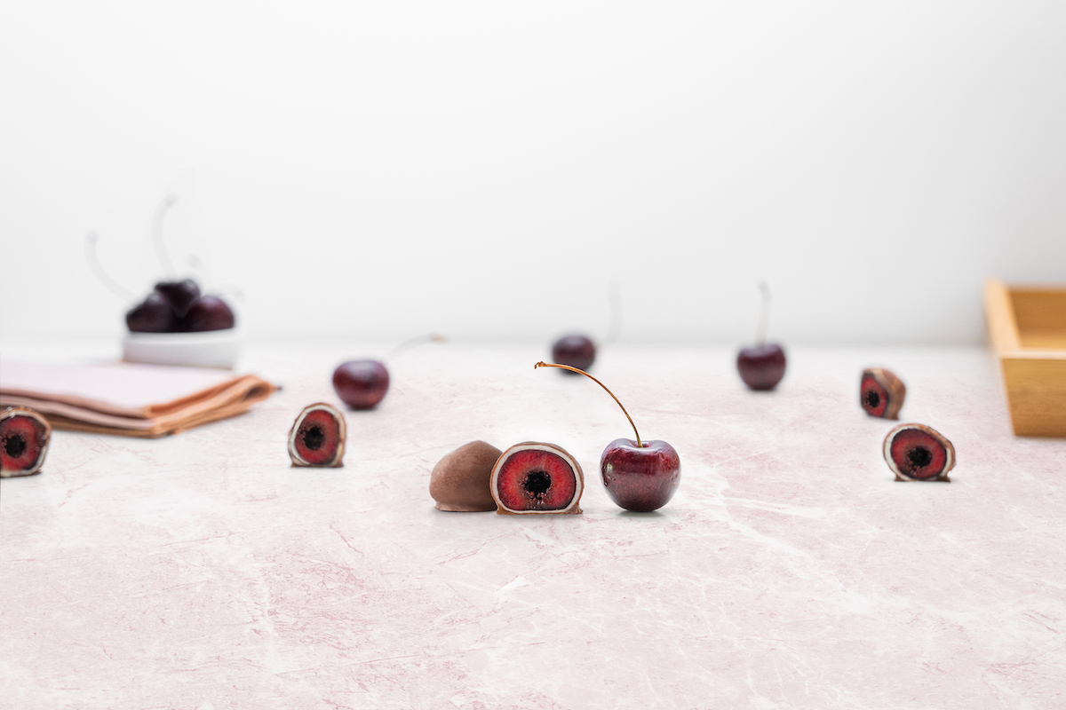 Bites Cerezas: Choco con Leche y Blanco - Imagen 2